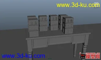 3D打印模型欧式售楼处的图片