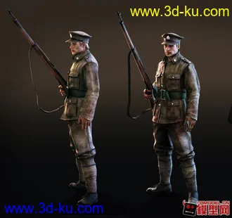 燃情岁月里的皮特模型，注意MAYA2013打开的图片