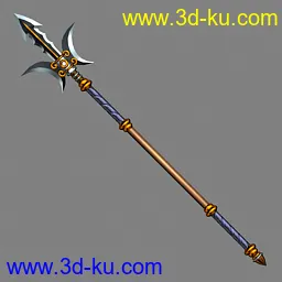 3D打印模型国内某正在开发中的武侠游戏的道具的图片