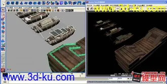 古代船系列模型的图片