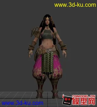 3D打印模型Renaissance heroes aisha的图片