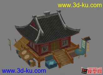 以前的一个测试模型贴图，仅供交流学习的图片