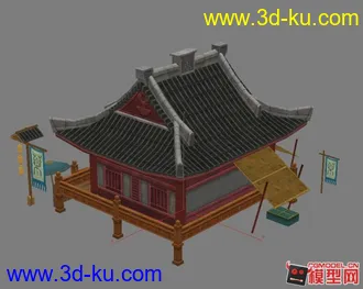 以前的一个测试模型贴图，仅供交流学习的图片