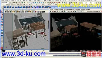 小吃店模型的图片