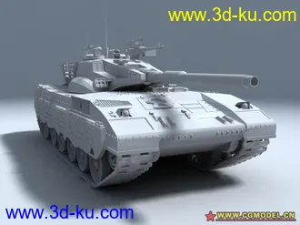 3D打印模型坦克的图片