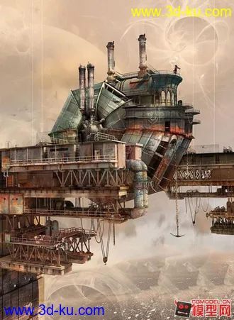 3D打印模型大型场景室外场景！的图片