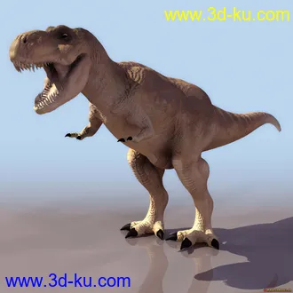 3D打印模型一只霸王龙哦，要下得赶紧的图片