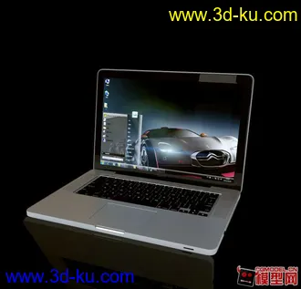 3D打印模型学习渲染_笔记本电脑的图片
