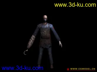 cs反恐精英online模型分享(带贴图带骨骼) 僵尸篇的图片
