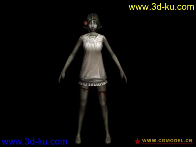 cs反恐精英online模型分享(带贴图带骨骼) 僵尸篇的图片4