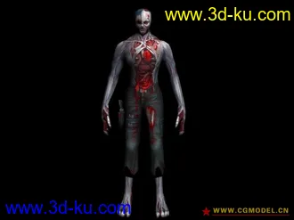 cs反恐精英online模型分享(带贴图带骨骼) 僵尸篇的图片