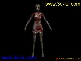 cs反恐精英online模型分享(带贴图带骨骼) 僵尸篇的图片