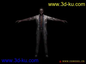 cs反恐精英online模型分享(带贴图带骨骼) 僵尸篇的图片