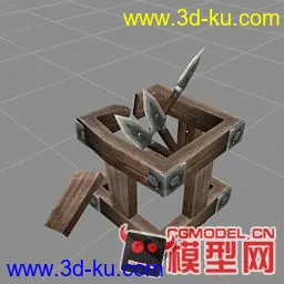 3D打印模型一些场景物件的图片