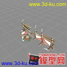 3D打印模型轩辕传奇场景物件的图片