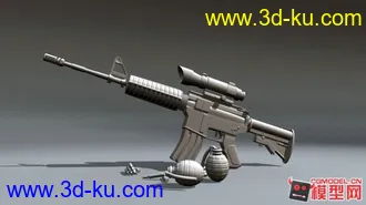 3D打印模型枪的图片