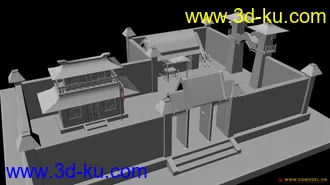 3D打印模型场景的图片