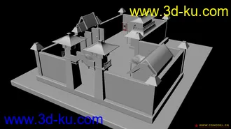 3D打印模型场景的图片