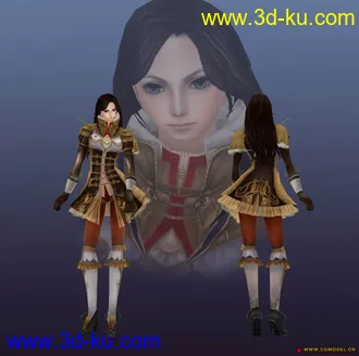 3D打印模型第一次做完整的人物的图片