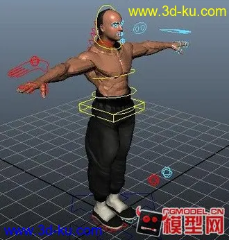 3D打印模型清代人物角色的图片