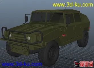 3D打印模型军用车的图片