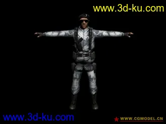 cs反恐精英online模型分享(带贴图带骨骼) 男性角色篇的图片