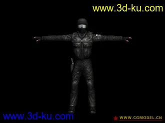 cs反恐精英online模型分享(带贴图带骨骼) 男性角色篇的图片