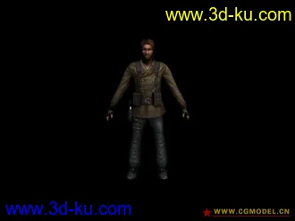 cs反恐精英online模型分享(带贴图带骨骼) 男性角色篇的图片