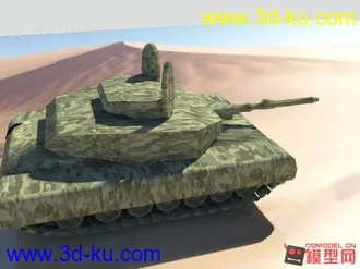 3D打印模型坦克的图片