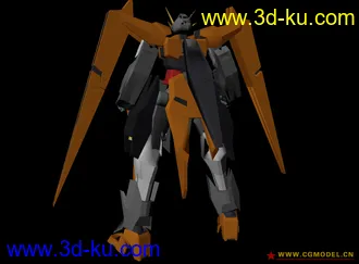 3D打印模型[半原创]GUNDAM ARIOS model版obj再发！的图片
