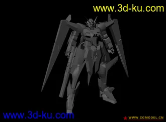 3D打印模型[半原创]GUNDAM ARIOS model版obj再发！的图片