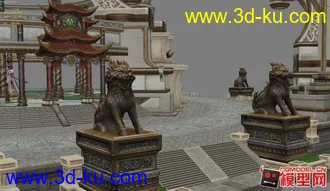 【重磅炸弹】笑傲江湖 洛阳城全景模型贴图闪亮呈现（二）的图片