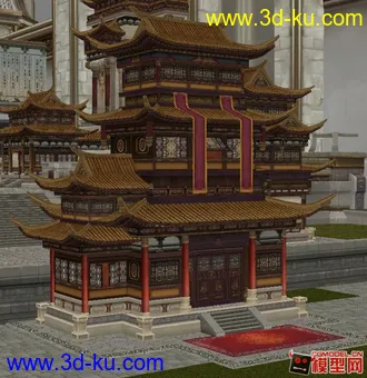 【重磅炸弹】笑傲江湖 洛阳城全景模型贴图闪亮呈现（一）的图片