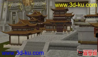 【重磅炸弹】笑傲江湖 洛阳城全景模型贴图闪亮呈现（一）的图片