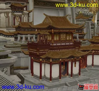 【重磅炸弹】笑傲江湖 洛阳城全景模型贴图闪亮呈现（一）的图片