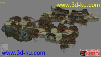 【超值首发】笑傲江湖  衡山全图模型贴图呈现 持续给力，持续更新，荒淫围观、吐槽。的图片