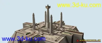 3D打印模型星站场景－绝地武士神殿的图片