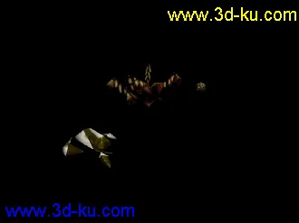 蜘蛛模型带动作和附带道具的图片