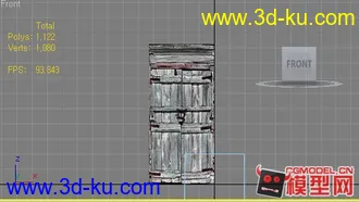 3D打印模型一个门的图片