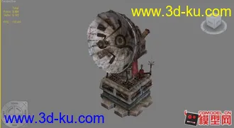 3D打印模型雷达的图片