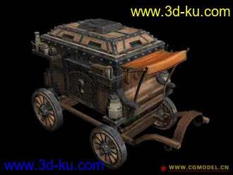 3D打印模型Carriage (馬車)的图片