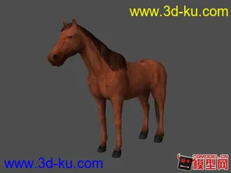 3D打印模型小马的图片