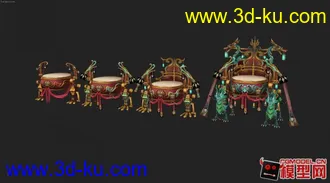 3D打印模型巨鼓的图片