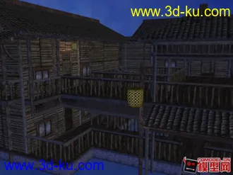 3D打印模型小山寨的图片