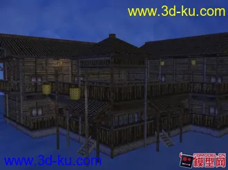 3D打印模型小山寨的图片