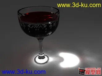 3D打印模型一个测试焦散的杯子的图片