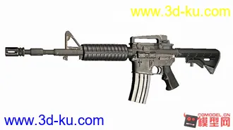 3D打印模型次世代M4卡宾枪的图片