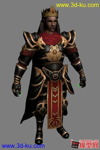 3D打印模型黑甲帝王一枚，欢迎下载~的图片