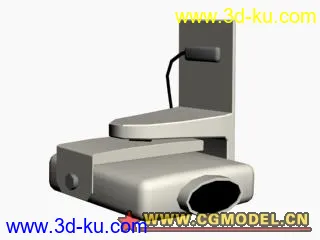 3D打印模型自己收藏的一些家电。的图片