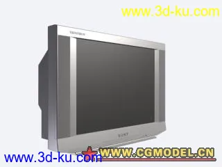 3D打印模型自己收藏的一些家电。的图片